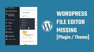 Fix: WordPress theme file editor missing in appearance | Enable plugin file editor | 