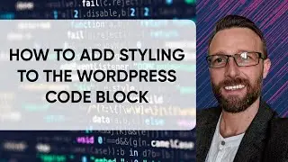 Add styling to the WordPress code block: Get the CSS code here! Quick and easy edit for WordPress