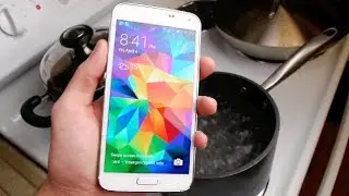 Samsung Galaxy S5 Boiling Hot Water Test