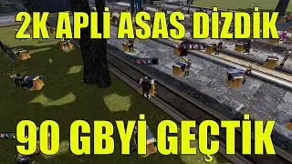 90 GByi Geçtik | 2K APli Asas Dizdik | Rise Online Para Kasma