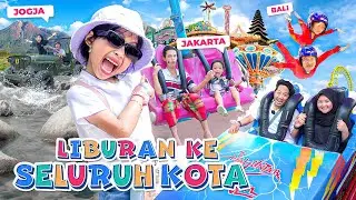 LEIKA LIBURAN BARENG TOMPEL SERU BANGET 😍 KOMPILASI VLOG 1 JAM LEIKA LIBURAN KE LUAR KOTA