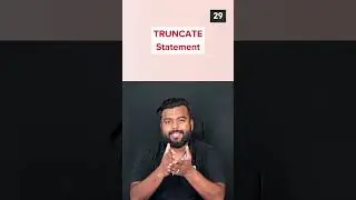 Difference between Drop, Delete & Truncate | SQL Functions | Learn in 60  
