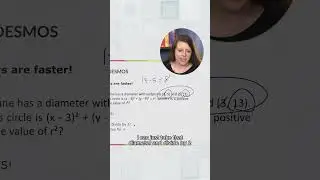 SAT Tip: Desmos Isn't Always Faster!