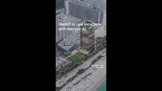 Sketch in real locations with AI
