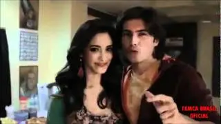 Backstage da preparação para Grachi El Show en Vivo