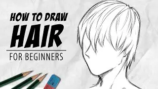 How to draw HAIR | Beginner Tutorial | DrawlikeaSir
