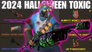 Team Fortress 2 Pyro Gameplay (TF2 Scream Fortress 2024)