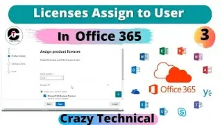 How to assign license in office 365 admin center | Microsoft 365 Licenses |