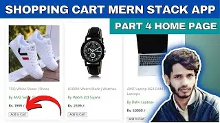 MERN Stack Ecommerce Website with React Redux ✅ [ PART 4 - Loop Over Array of Objects in React JS]
