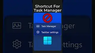 Task Manager Keyboard Shortcut 