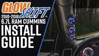 GlowShift | How  To Install A 2010-2018 6.7L Ram Cummins Triple Gauge Package