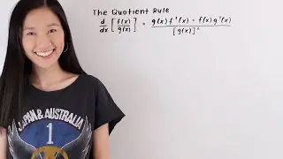 Derivatives - The Quotient Rule | Math with Janine