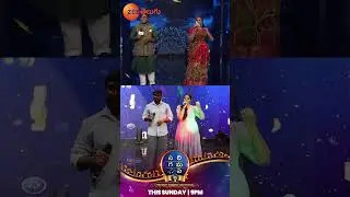 Mukesh & Vaishnavi’s BTS Moments | SAREGAMAPA Telugu #shorts | Sunday 9PM | Zee Telugu