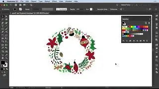 Pencil Tool in Illustrator: How to Draw a Wreath