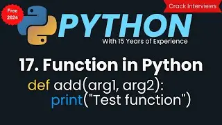 Function in Python | Python Function