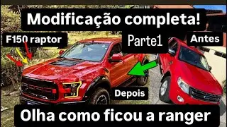 Transformei a RANGER 2016 em uma F150 RAPTOR ! PARTE 3