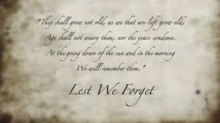 The Last Post and Reveille - For Anzac Day 2020 *DAWN SERVICE*