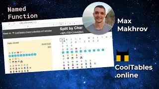 How to split text by chars in Google Sheets. Bonus: most emojis are splitted correctly 😉