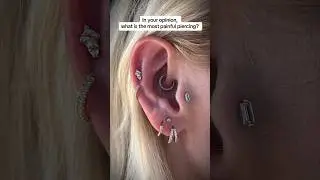 What is THE MOST painful piercing?🤔 