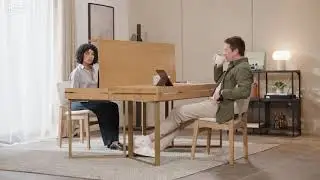 Transformer Table To Desk - How to
