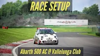 Assetto Corsa: Race Setup (Abarth 500 Assetto Corse @ Vallelunga Club)