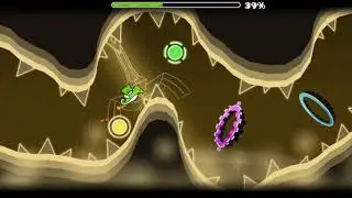Why having orbs in ship sections is bad gameplay (Golden Temple 100%)