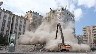 Şanlıurfa Valiliği Hasarlı Bina Yıkımları Sürüyor | 12.03.2023