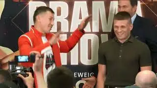 ГОЛОВКИН Vs ДЕРЕВЯНЧЕНКО Первая встреча Лицом-К-Лицу! 🇰🇿🔥🇺🇦 GOLOVKIN vs DEREVYANCHENKO Face-Off