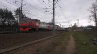 Электропоезд ЭД4М, СПб / EMU ED4M, SPb