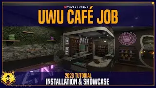 [QBCore/ESX] UWU Cafe Job | Installation and Showcase | FiveM Script Tutorial 2023
