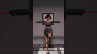 Akira's Dress - Blender 3.4 Cloth Simulation 