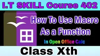 Macro as Function / How to use Macro as Function -  (I.T Skill Course 402)