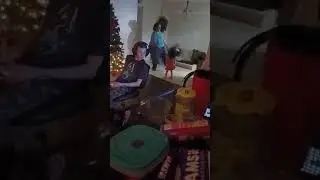 Selene dancing with grandma