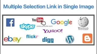 Multiple Selection Link in Single Image Using Map Area Tag