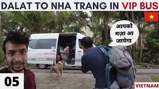Hill Station to Beach City - VIP Bus in Vietnam (EP 05) Vietnam Travel Vlog