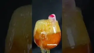 Frying chicken 🍗 in a wine glass, real ✅ or fake? ❌