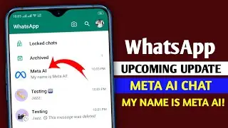 WhatsApp Meta AI || WhatsApp Meta AI Chat || Meta AI Chat on WhatsApp