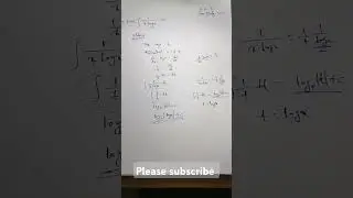 Integral 1/x logx .dx || engineering mathematics 2 || suma study centre