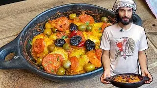 receita de famoso tagine de frango marroquino