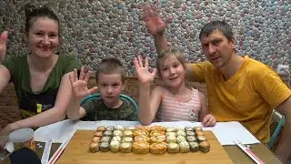 МУКБАНГ РОЛЛЫ НА 10000 ПОДПИСЧИКОВ | MUKBANG ROLLS FOR 10,000 SUBSCRIBERS 