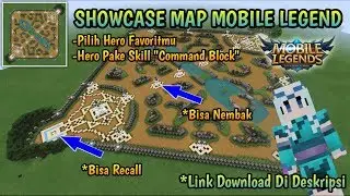 SHOWCASE!! MAP MOBILE LEGEND DI MINECRAFT