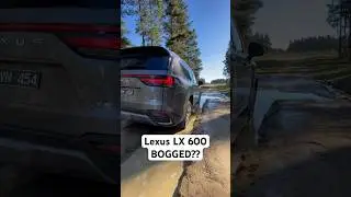 Lexus LX 600 in mud 