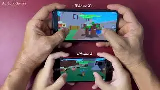 Roblox Zombie Attack on iPhone Xr & iPhone 8