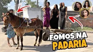 OLHA COMO FOMOS PARA PADARIA!!! 😂 com JAQUELINE SOBRINHO e TATI NUNES