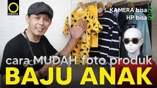 foto produk BAJU ANAK dengan hp | foto produk baju THRIFT preloved