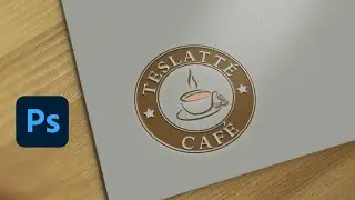 How to Create Paper-pressed Mockup Logo Design in Photoshop (PSD)