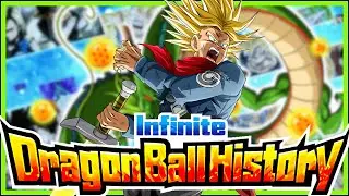 INFINITE DRAGONBALL HISTROY STAGE 6 FUTURE TRUNKS SAGA (DBZ DOKKAN BATTLE)
