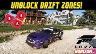 Forza Horizon 5 How to Unlock Drift Zones - Quick Guide