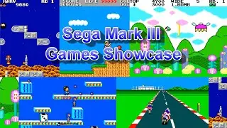 Sega Mark III Games Showcase - Double Target, Fantasy Zone, Wonder Boy, Teddy Boy Blues, & Hang-On