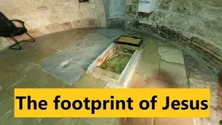Ascension Day - This is the place where Jesus ascended to heaven. The Mount of Olives, Jerusalem